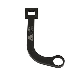 CTA Tools 7002 Turbo Wrench - 15mm, Compatible with Cummins Tools, ISX Cummins Tools, Fits 15mm Turbocharger Bolts on ISB 5.9L and 6.7L Engines, Replacement for factory tool 9866B, 9866A, and 9866