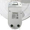 Hurricane Classic Oscillating Wall Mount Fan w/ 3 Quite Speeds,