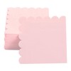 200 Pack Cocktail Napkin 2-Ply Scalloped Edged Dessert Napkins Folded