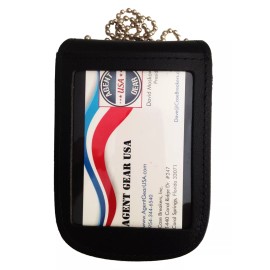 Perfect Fit Undercover Neck Chain & ID Badge Holder - Police - Law Enforcement - Security