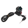 Electric Bike Twist Throttle ABS with Green Screen Lock Keys
