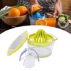 Manual Citrus Juicer, Clamshell Design Orange Lemon Lime Squeezer, 400ml