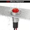 ZGSZJHF UL Listed Mini Indicator Light 8mm 0.31" Waterproof IP67