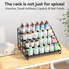 Bunoxea Spice Rack Kitchen Cabinet Organizer,4 Tier Countertop Spice Rack,Tier
