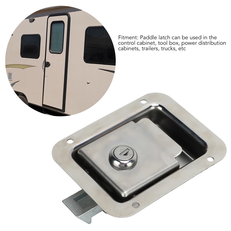 Paddle Handle Latch 304 Stainless Steel Heavy Duty RV Door