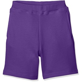 Printstar 00220-MHP Kids Sweatshirt, 8.4 oz, Fleece Lined, Light Sweatpants, Short Pants, purple (violet)