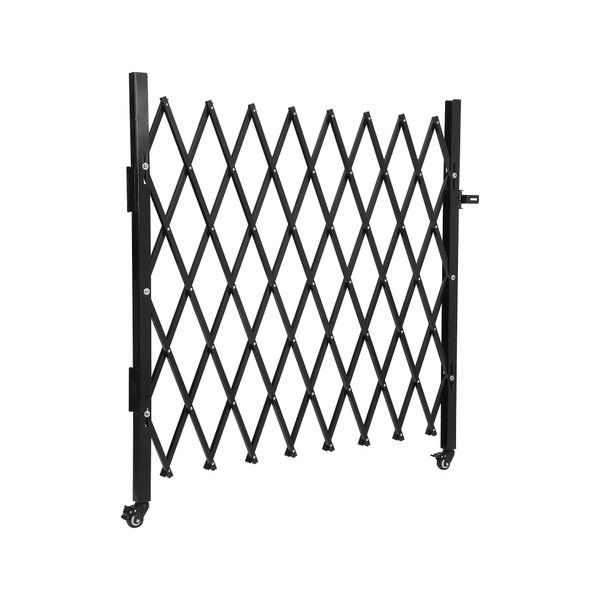 Single Folding Security Gate, 50" h x 75" w Flexible