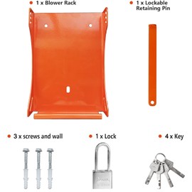 Blower Rack Handheld Blower and Holder Mount Rack for BG50 BG56 BG66 BG86 Blower Handheld Leaf Blower Hanger