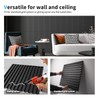 Art3d Slat Wall Panel, 3D Fluted Textured Panel 12-Tile 19.7