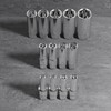 Olsa Tools SAE Deep Socket Set - 1/4-Inch Drive, 13pc