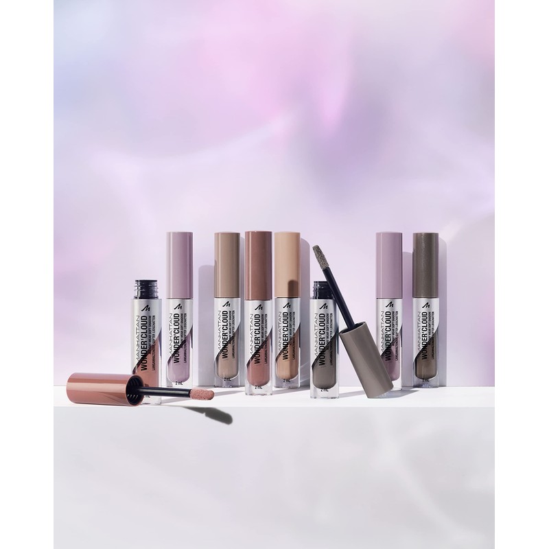Manhattan Wonder'Cloud Eyeshadow Colour 004 Spiced Petal Liquid Eyeshadow Long