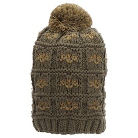 Sterntaler Boys' Bobble Hat Textured Pattern Hat, dark green