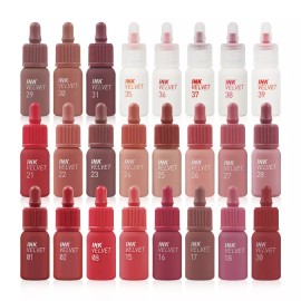 Peripera 페리페라 잉크 더 벨벳 4g - 색상다양 립틴트 매트 픽싱 코랄 R [31호 감성수집] Peripera Ink The Velvet 4g - Various Colors Lip Tint Matte Fixing Coral R [31th Emotional Collection]