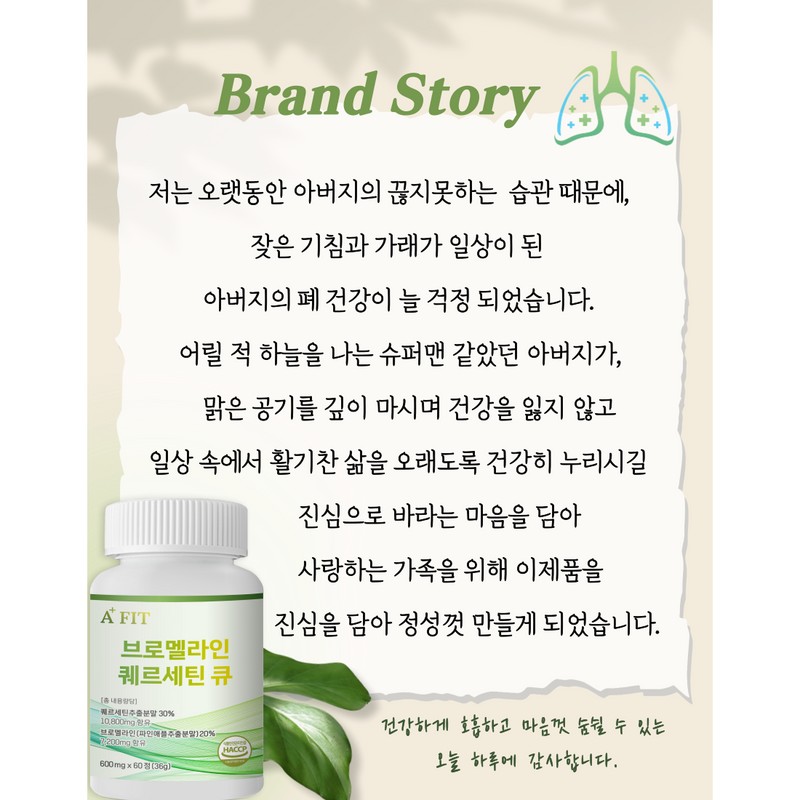 리바이웰 호흡기 기관지 폐 건강 퀘르세틴 큐, 60정, 5개 Revivewell