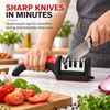 4-Stage Knife Sharpener for Kitchen Use – Handheld Multi-Slot Sharpening