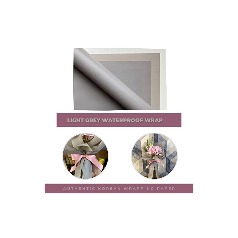 FlowerSelf Korean Wrapping Paper Sheets for flower bouquet design -