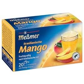 Meßmer Country Tea I Brazilian Mango | 20 Tea Bags | Gluten Free | Lactose Free | Vegan