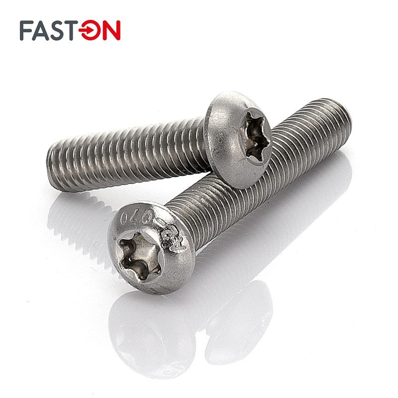 FASTON Flat Head Screws Hexalobular (TORX) M6 x 20 Stainless