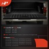 A-Premium Tailgate Hardware Rebuild Kit with Cable Compatible with Dodge