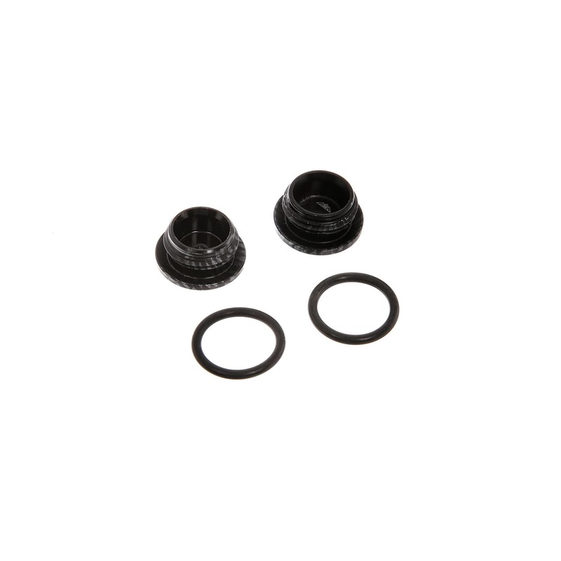 Locking Screw Set Aluminium Carbon with O-Rings S51, S53, S70,