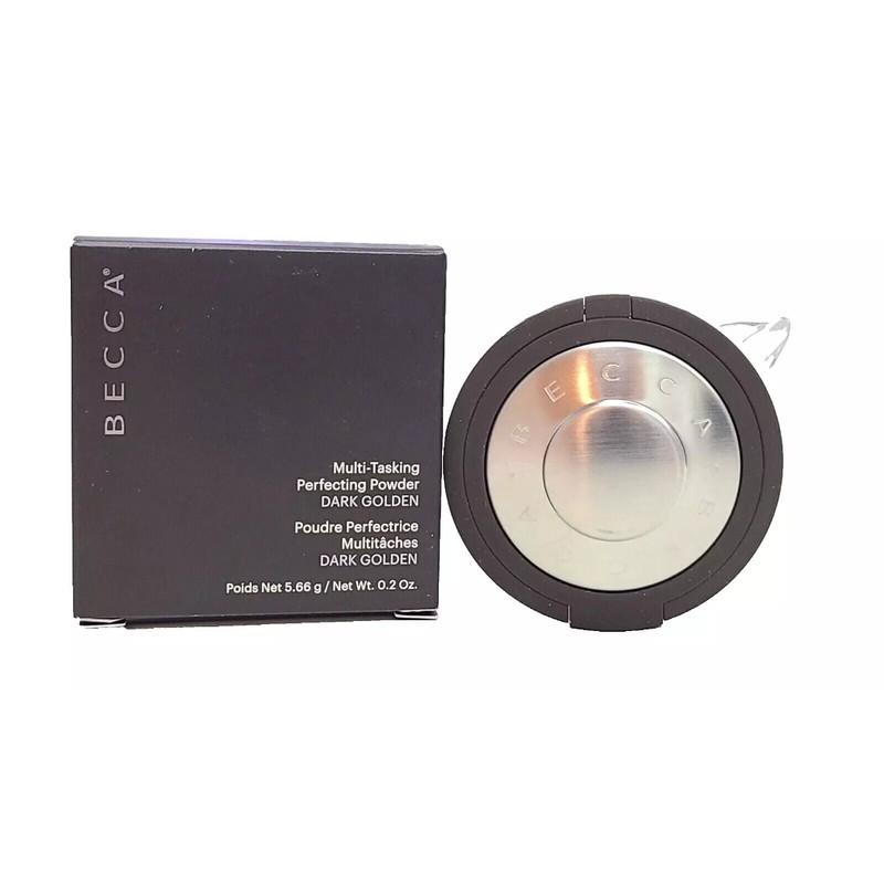 BECCA MULTI TASKING PERFECTING POWDER - DARK GOLDEN 0.2 OZ