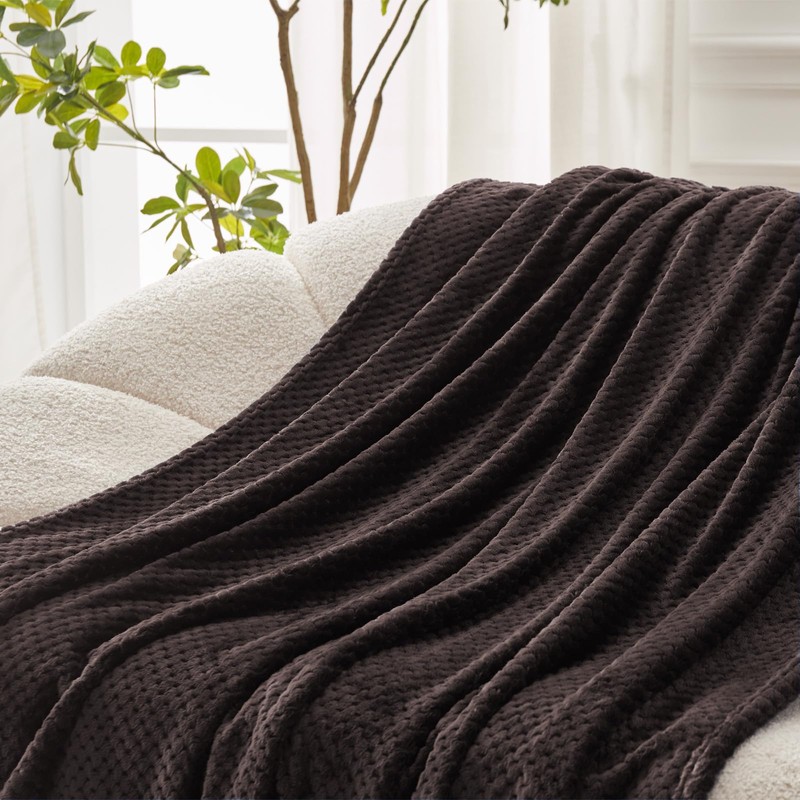 Exclusivo Mezcla Extra Large Fleece Throw Blanket, 127x178 CM Soft