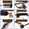 Propane Torch Weed Burner Kit,High Output,Heavy Duty Blow Torch Flamethrower