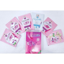 La Palm Collagen Spa Luxury Manicure and Pedicure with Collagen Bubble Crystals - Lavender & Lace (1 Pack)