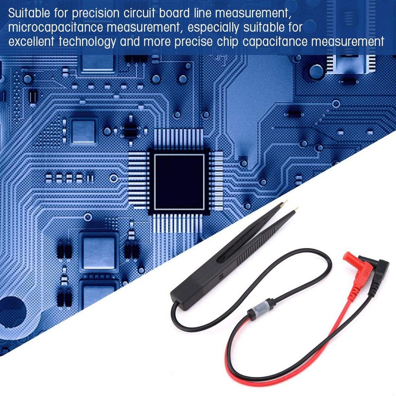 SMD SMT Chip Test Clip Meter, Multimeter Resistance Capacitor Tester,