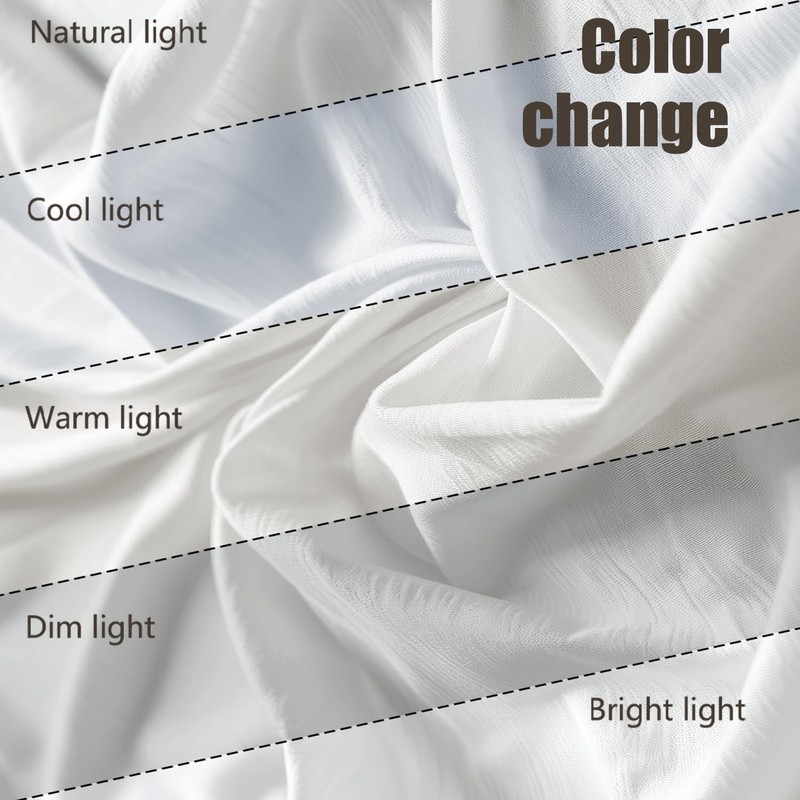 12 Pack White Tablecloths for Rectangle Tables, 60 x 126