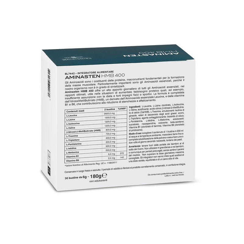 Principium aminasten hmb400 30 Umschläge à 6G