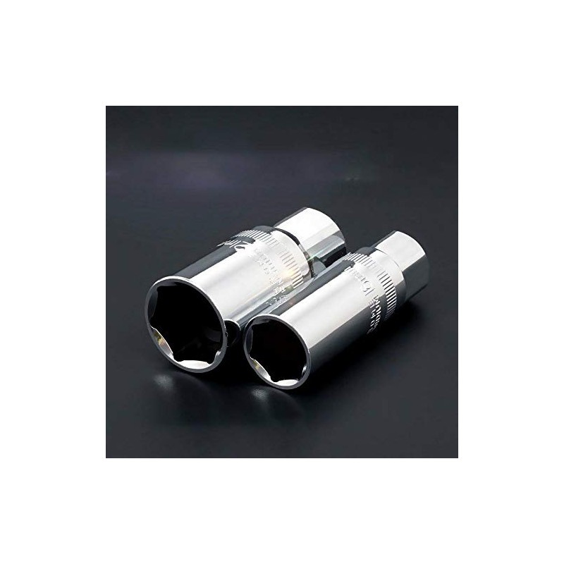 Deep Drive Socket 2PCS 50mm Long Reach Socket 1/4" Square