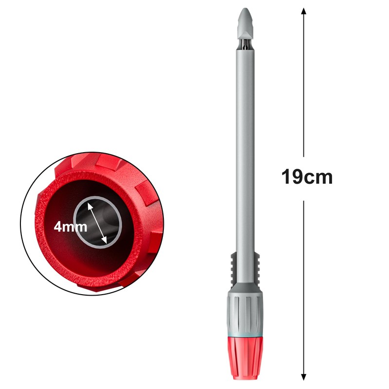 Cleqee 2 Pcs 4mm Wire Piercing Probe Piercing Pin Extra