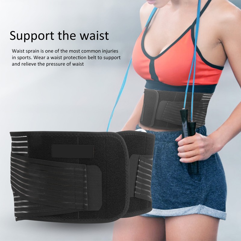 Breathable Waist Protection Compression Steel Plate Back Support Belt Lumbar
