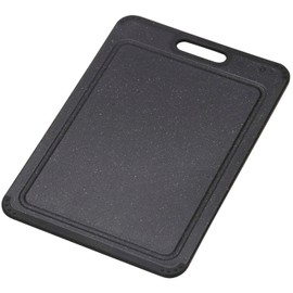 Shinki Synthetic Dragonfly Cutting Board, Antibacterial, Dishwasher Safe, Rubber Included, Black Stone, Wide LL, Depth 10.2 x Width 15.0 x Thickness 0.3 inches (26 x 38 x 0.8 cm), Outdoor Camping