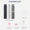 Fusupak Perfume Atomizer Travel Bottle Refillable: Cologne Sprayer Portable for