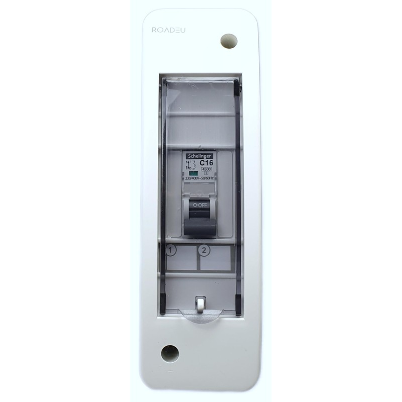 RoadEu - Circuit Breaker, Power Distributor C16A 1P 230V -