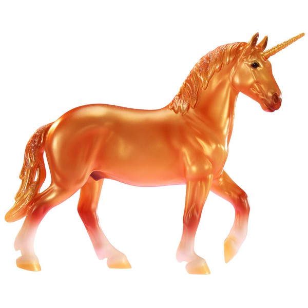 Breyer Freedom Series (Classics) Solaris Unicorn | Unicorn Toy | 8.75" x 6.75" | 1:12 Scale | Model #62214, Brown