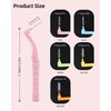 YEERSUO 50 Pieces Interdental Brushes, Interdental Brushes for Interdental and