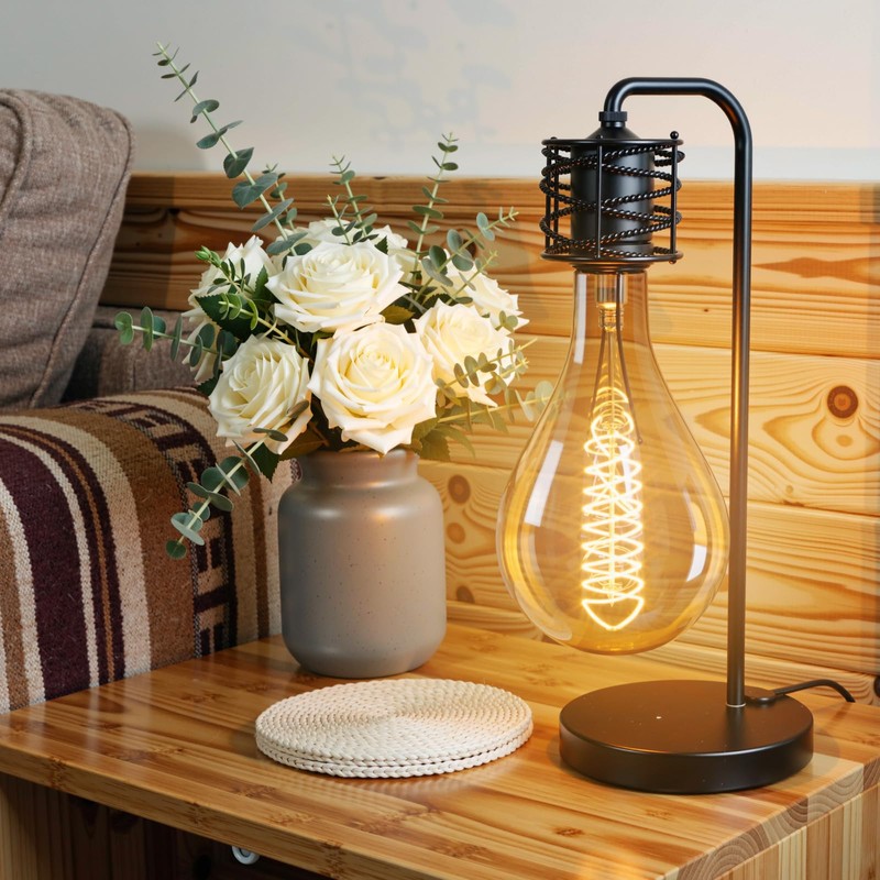 Jslinter Oversized Incandescent Light Bulb 60 Watt, PS52/PS160 Edison Bulb