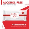 MEDIWIPER 1920 Wipes (80CT*24PK) - Hand Sanitizing Wipes Bulk Pack