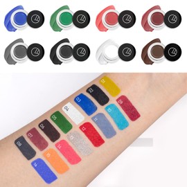 GOOD MOTHER Eyeliner Gel Set,Long Lasting Waterproof Gel Eyeliner With 5.51 IN Long Eyeliner Brush,High-Intensity Pigments Smudge-Proof Eye Liner Makeup Creamy Eyeliner Gel 5G-Brown