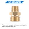 VekAuto Pressure Washer Connector, 3/8" NPT to M22x1.5 Male Adapter