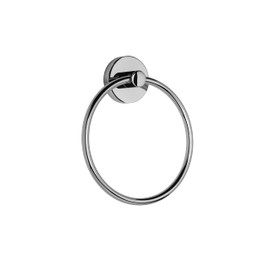 Croydex Flexi-Fix Britannia Durable Brass and Stainless Steel Construction Towel Ring