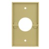 Skywalker Single-Gang Bulk Wire Splitting Wall Plate with 1-3/8” Hole