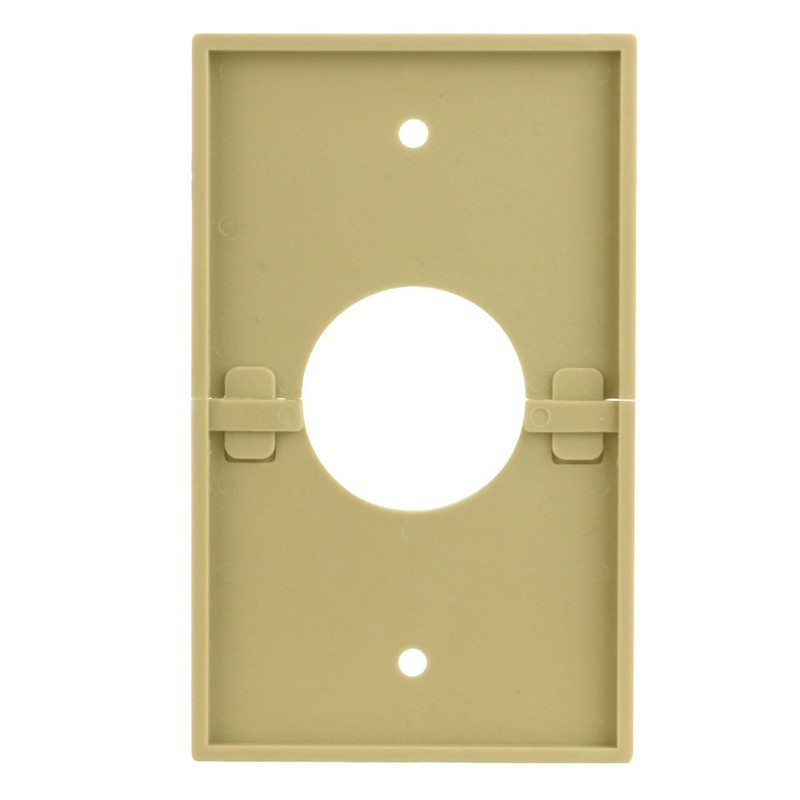 Skywalker Single-Gang Bulk Wire Splitting Wall Plate with 1-3/8” Hole