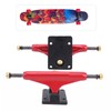 2PCS/Set Professional Maple Skateboard Bracket Longboard Stand Outdoor Sports AccessoryRed