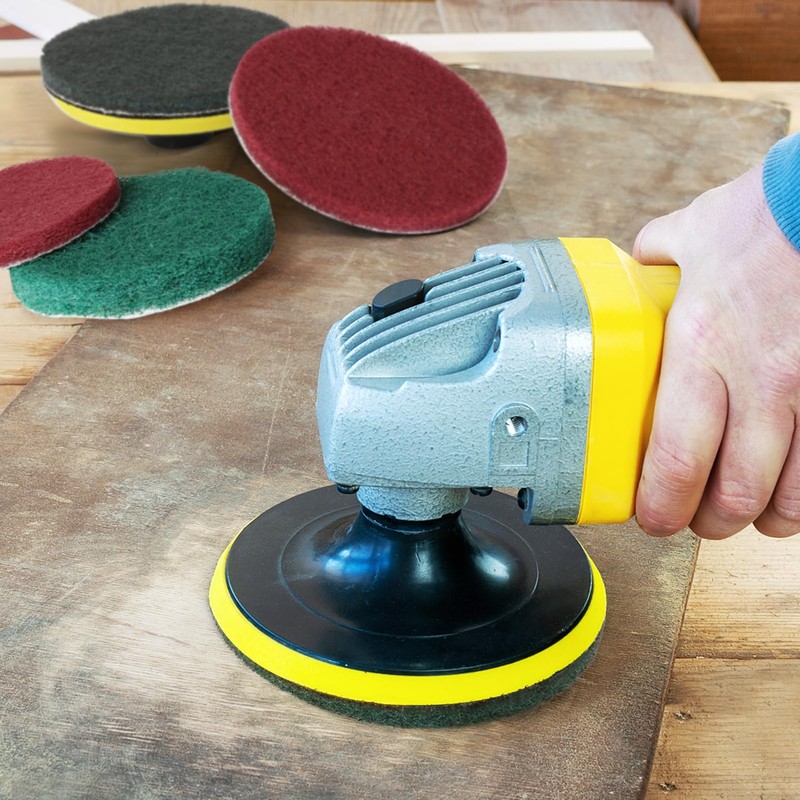Power Scrub Pads Drill Attachment, GOH DODD 15 Pieces 5