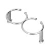 Double Open Ring Cup Holder 316 Stainless Steel Universal for