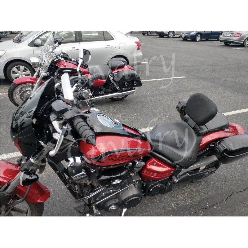 Contoured - Driver's Backrest for Yamaha XV1900 Roadliner/Stratoliner/Raider